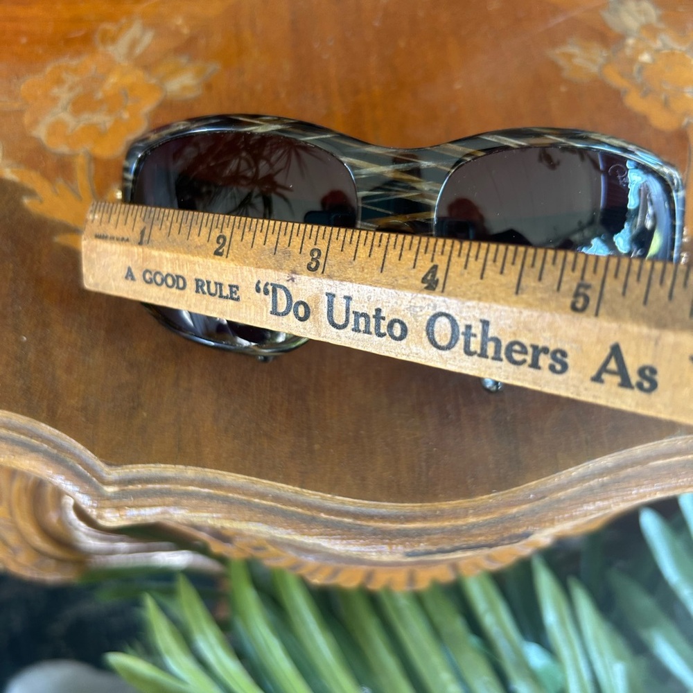 Brown Rhinestone Sunglasses - Picture 12 of 16